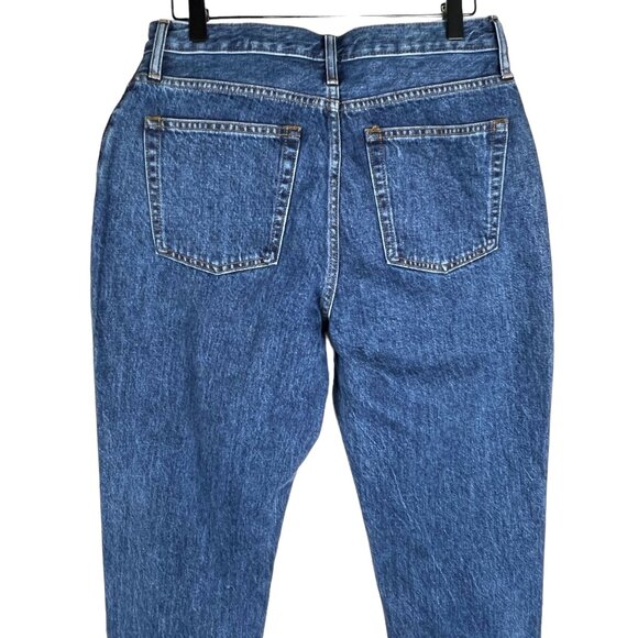 NWOT Everlane The Rigid Way-High Jeans in Indigo 100% Organic Cotton Size 28 R - Picture 8 of 10